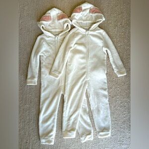 BUNDLE - OLD NAVY Bunny Overalls - Size 5T